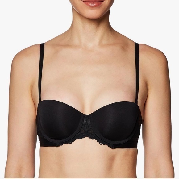 34C Maidenform Women's Multiway Push Up Strapless Bra - Picture 1 of 9